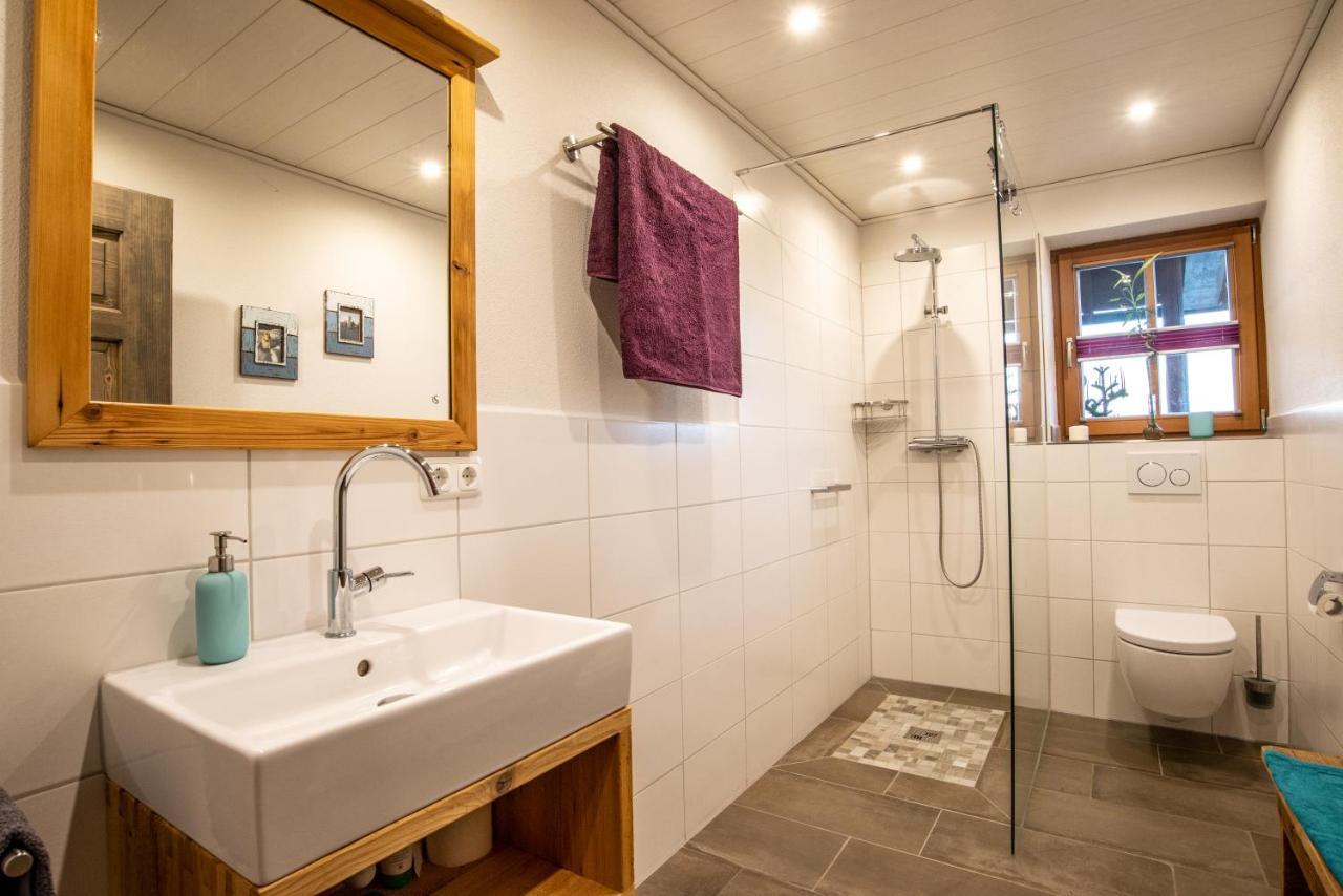 Apartamento Haus Heufelder Bad Heilbrunn Exterior foto