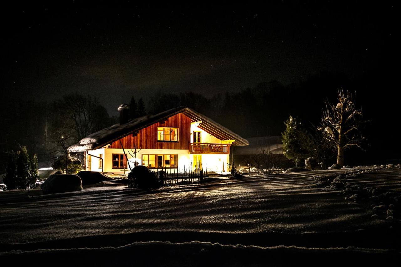 Apartamento Haus Heufelder Bad Heilbrunn Exterior foto