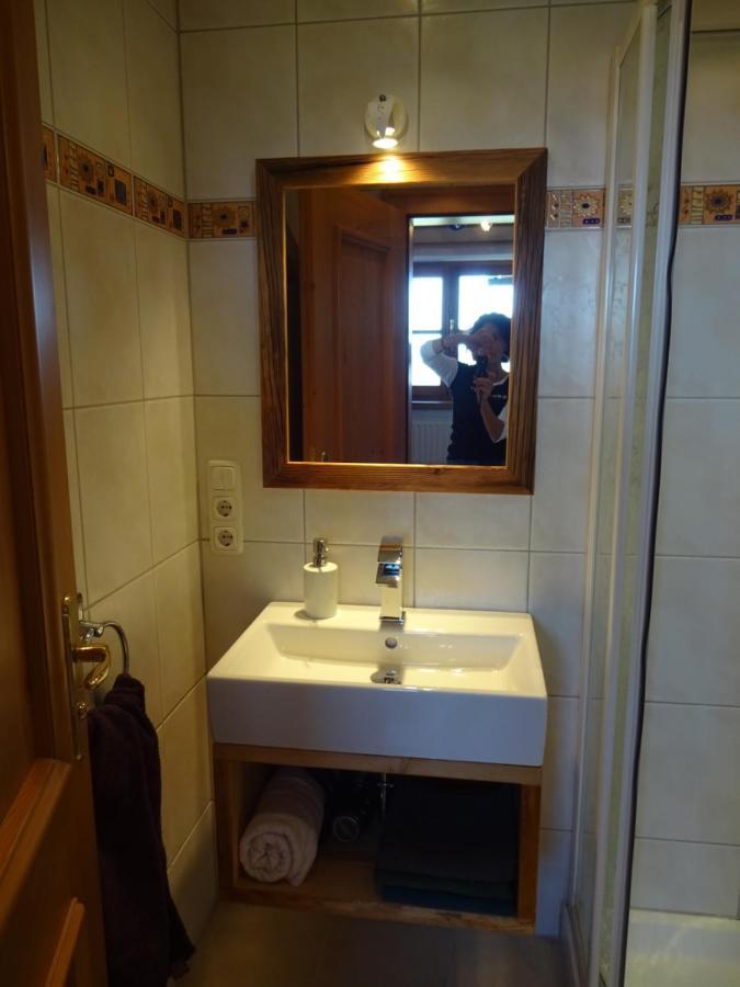 Apartamento Haus Heufelder Bad Heilbrunn Exterior foto